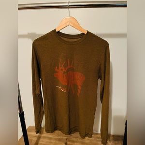 Sitka Men’s Long Sleeve Logo Shirt